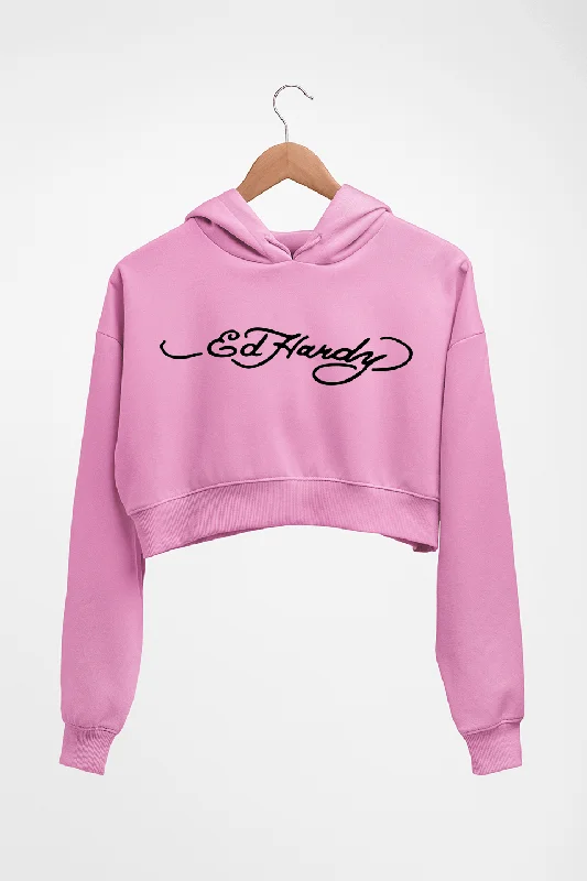 Ed Hardy Crop HOODIE FOR WOMEN