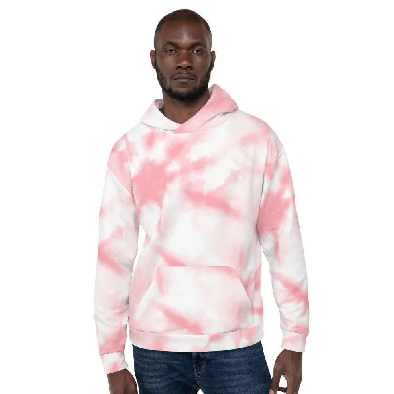 Pink Tie Dye Unisex Hoodie