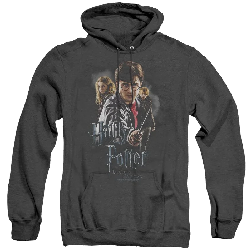 Harry Potter Deathly Hollows Cast - Heather Pullover Hoodie Angora Wool Cozy