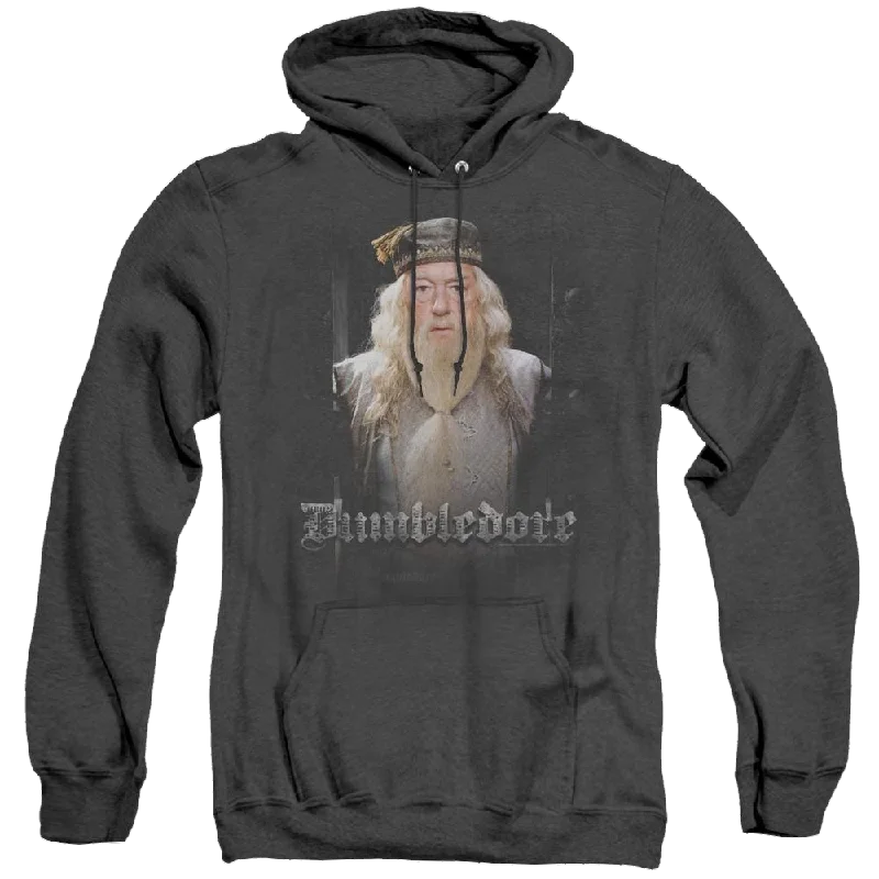 Harry Potter Dumble Doors - Heather Pullover Hoodie Faux Fur Trim