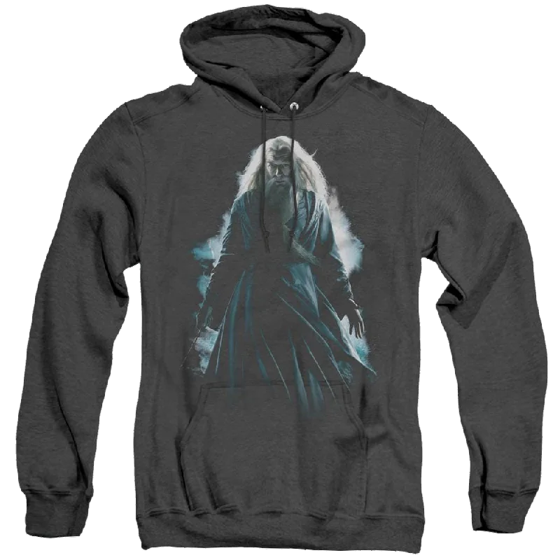 Harry Potter Dumbledore Burst - Heather Pullover Hoodie Hooded Pullover Sweater