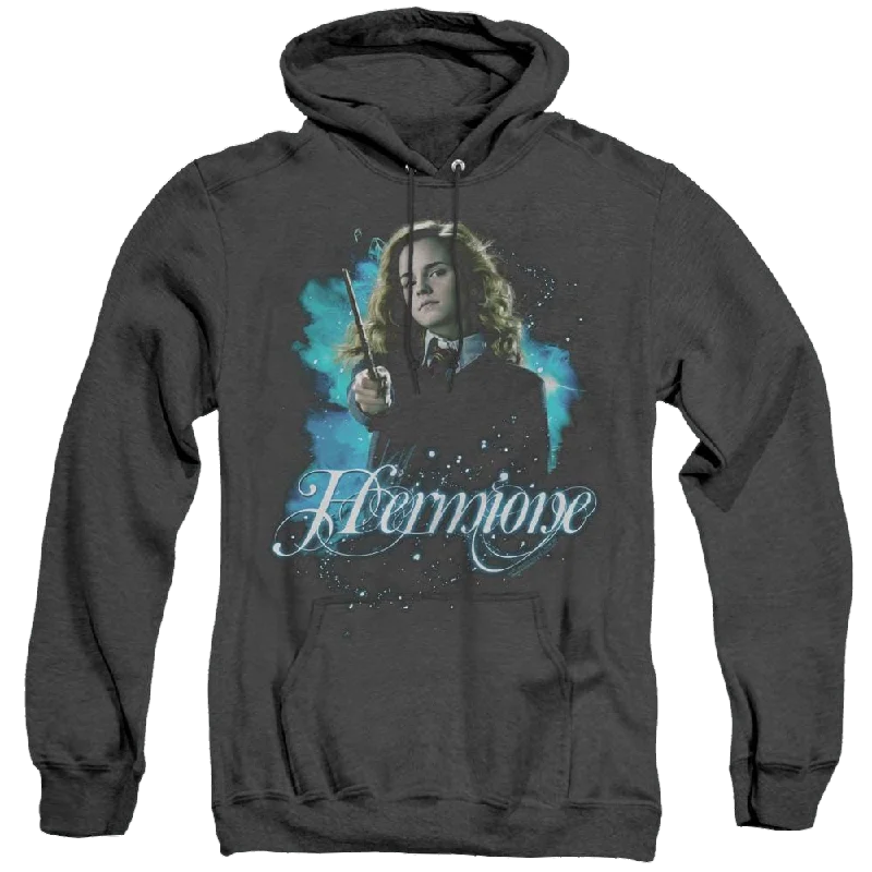 Harry Potter Hermione Ready - Heather Pullover Hoodie Chenille Soft Sweater