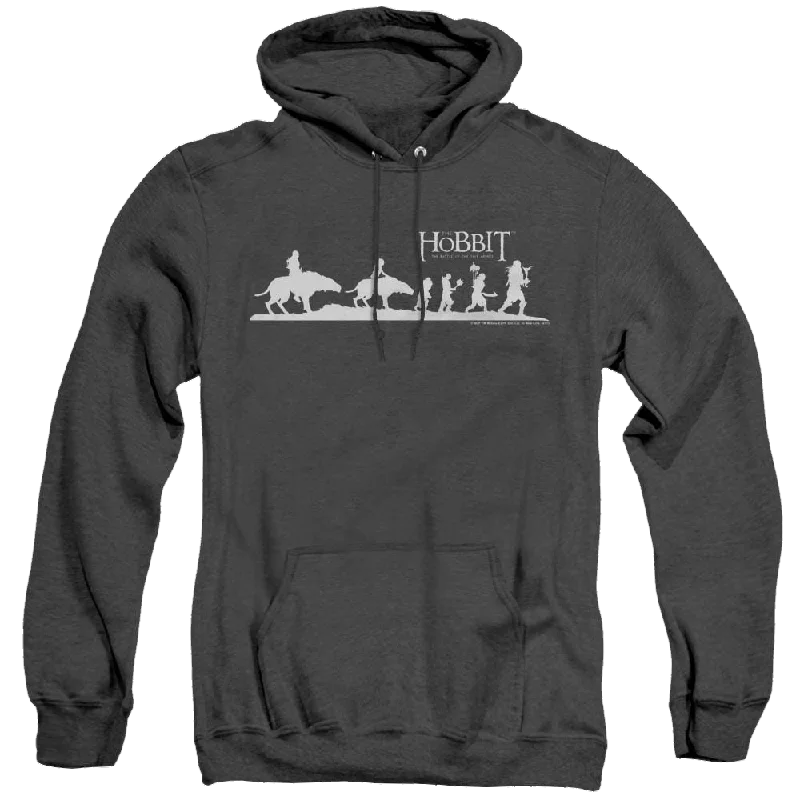 Hobbit Movie Trilogy, The Orc Company - Heather Pullover Hoodie Over Sleeve Pullover