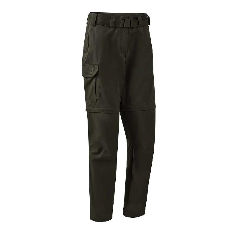 Deerhunter Lady Slogen Zip-off Trousers Trousers Modern Contemporary