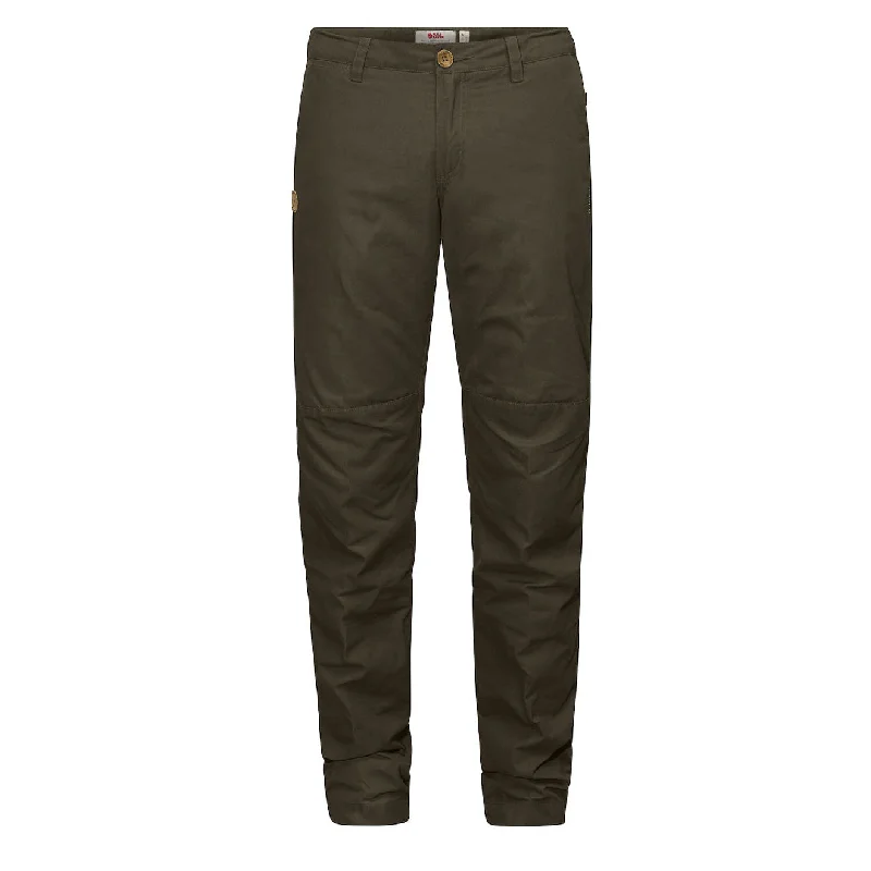 Fjallraven Womens Sormland Tapered Winter Trousers Dark Olive