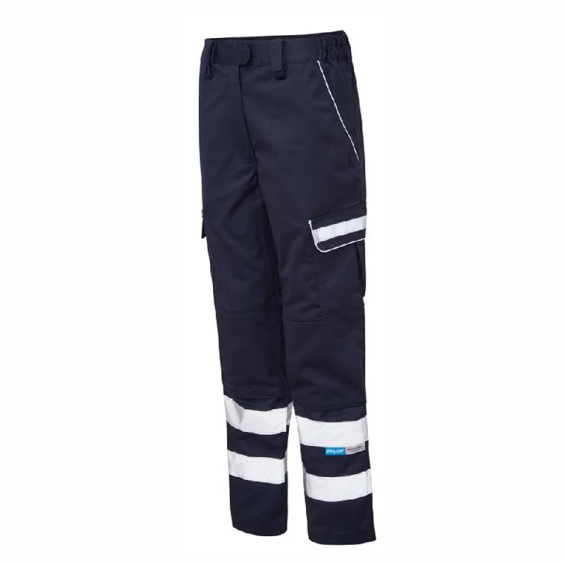 PULSAR P513LDS Ladies Combat Trouser with Reflective Stripes Trousers Handmade Artisanal